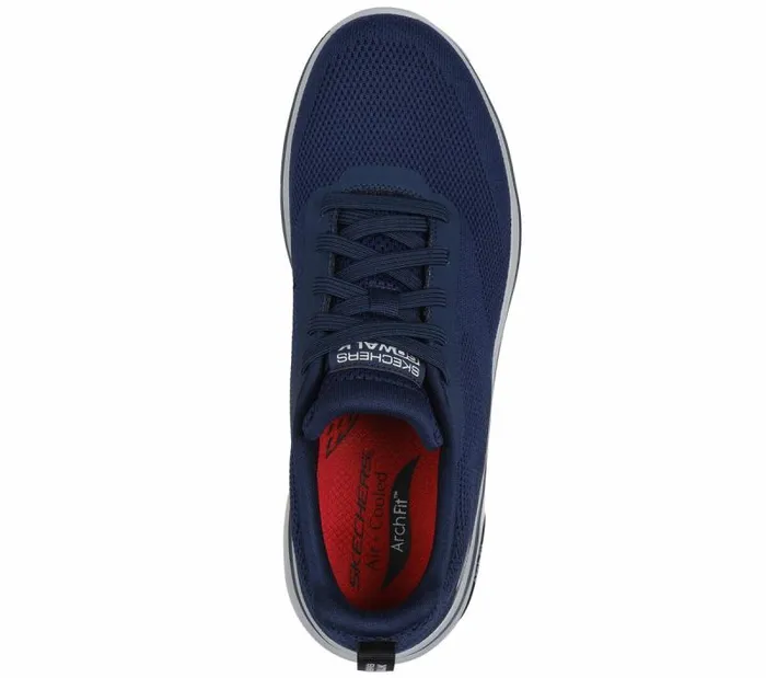 Skechers GO WALK Arch Fit 20 8211 Temporal Navy Red Men Casual Sneakers Skechers GO WALK Arch Fit 20 8211 Temporal Navy Red Men Casual Sneakers