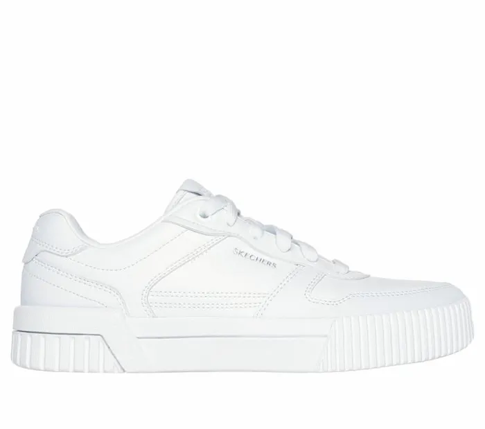 Skechers Jade 8211 Too Easy White Women Casual Sneakers