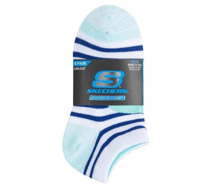 Skechers Lowcut Emoticon Socks 8211 6 Pack Multi WomenMen Socks