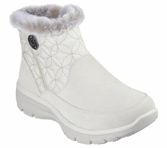 Skechers Martha Stewart Easy Going 8211 Darling Puffer Winter White Women Boots