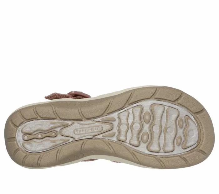 Skechers Reggae Cup 8211 Clean Lines Blush Pink Women Sandals