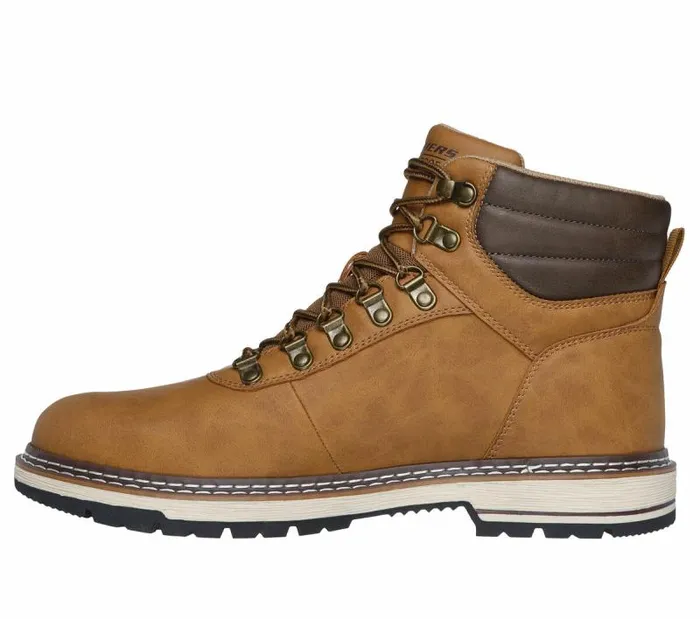 Skechers Relaxed Fit Corado 8211 Jaxx Wheat Men Boots Skechers Relaxed Fit Corado 8211 Jaxx Wheat Men Boots