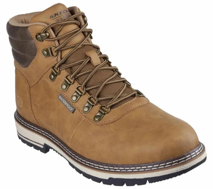 Skechers Relaxed Fit Corado 8211 Jaxx Wheat Men Boots Skechers Relaxed Fit Corado 8211 Jaxx Wheat Men Boots