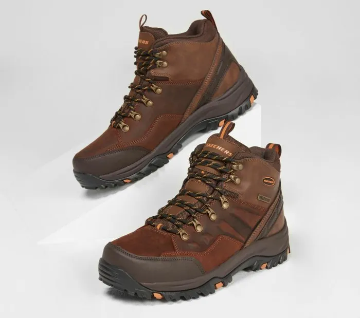 Skechers Relaxed Fit Relment 8211 Traven Brown Men Boots