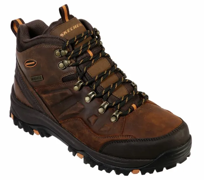 Skechers Relaxed Fit Relment 8211 Traven Brown Men Boots