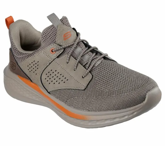 Skechers Relaxed Fit Slade 8211 Breyer Taupe Men Casual Sneakers Skechers Relaxed Fit Slade 8211 Breyer Taupe Men Casual Sneakers