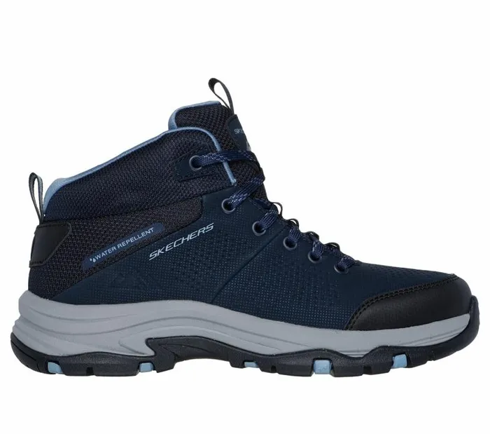 Skechers Relaxed Fit Trego 8211 Trail Kismet Navy Gray Women Boots