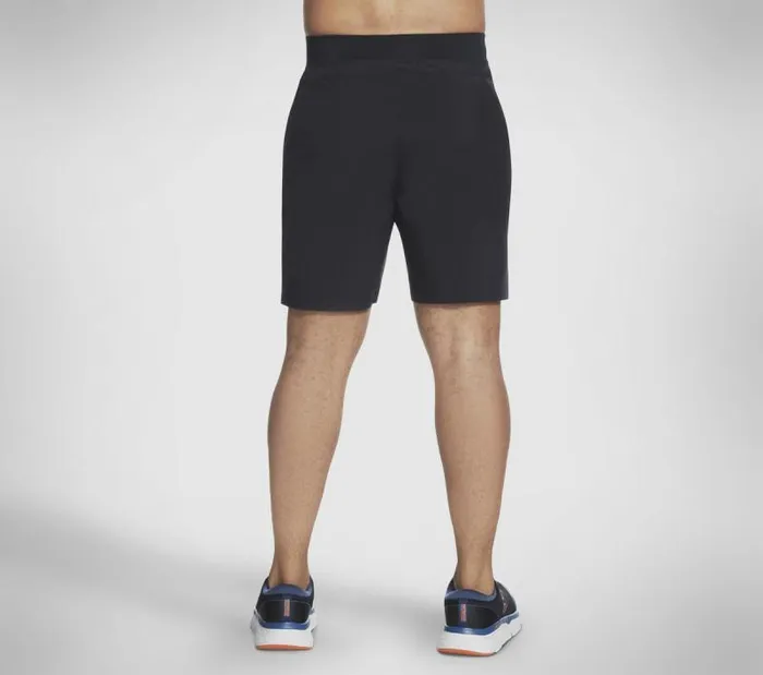 Skechers Skechers Apparel Movement 7 Inch Short II Black Men Bottoms Skechers Skechers Apparel Movement 7 Inch Short II Black Men Bottoms
