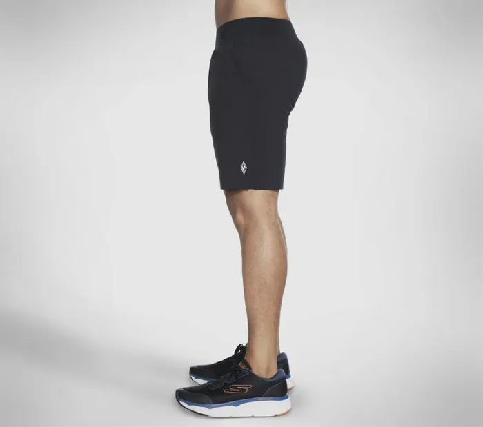 Skechers Skechers Apparel Movement 7 Inch Short II Black Men Bottoms Skechers Skechers Apparel Movement 7 Inch Short II Black Men Bottoms