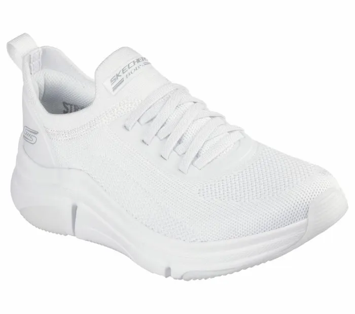 Skechers Skechers BOBS Sport Sparrow Flex 8211 Instant Clout White Women Athletic Sneakers Skechers Skechers BOBS Sport Sparrow Flex 8211 Instant Clout White Women Athletic Sneakers