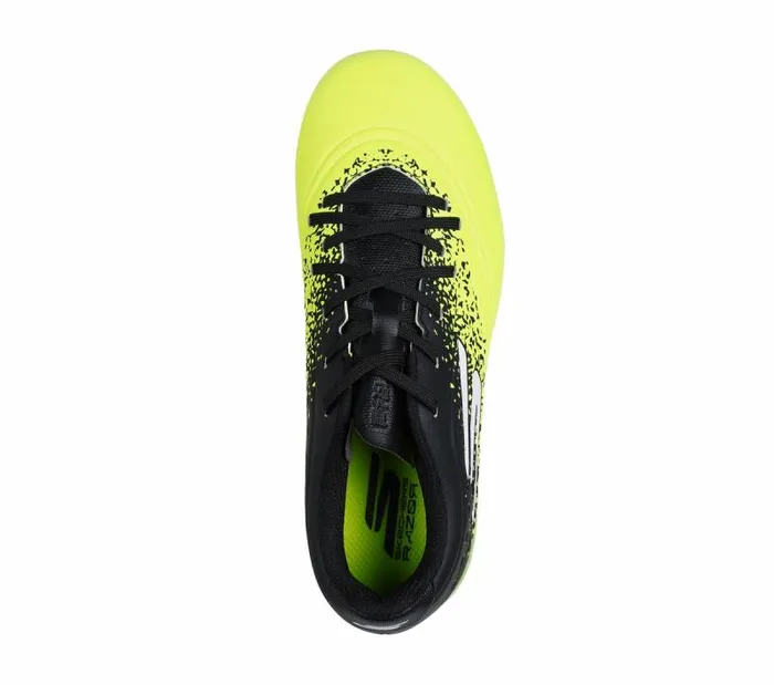 Skechers Skechers Razor Gold FG Yellow Black Kids Athletic Shoes and Sneakers Skechers Skechers Razor Gold FG Yellow Black Kids Athletic Shoes and Sneakers