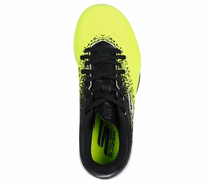 Skechers Skechers Razor Gold TF Yellow Black Kids Athletic Shoes and Sneakers