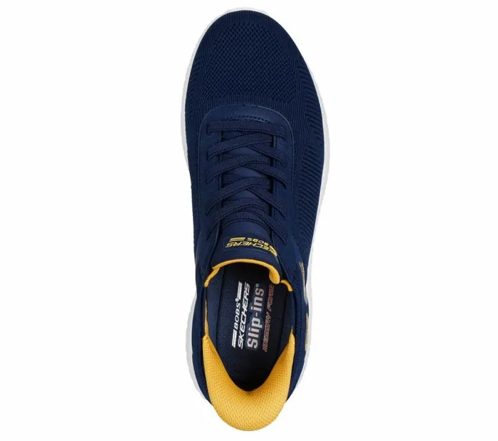 Skechers Skechers Slipins BOBS Sport Squad Chaos 8211 Solid Step Navy Men Athletic Sneakers