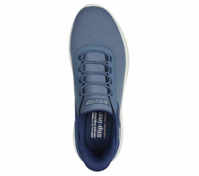 Skechers Skechers Slipins BOBS Sport Squad Chaos Slate Men Athletic Sneakers