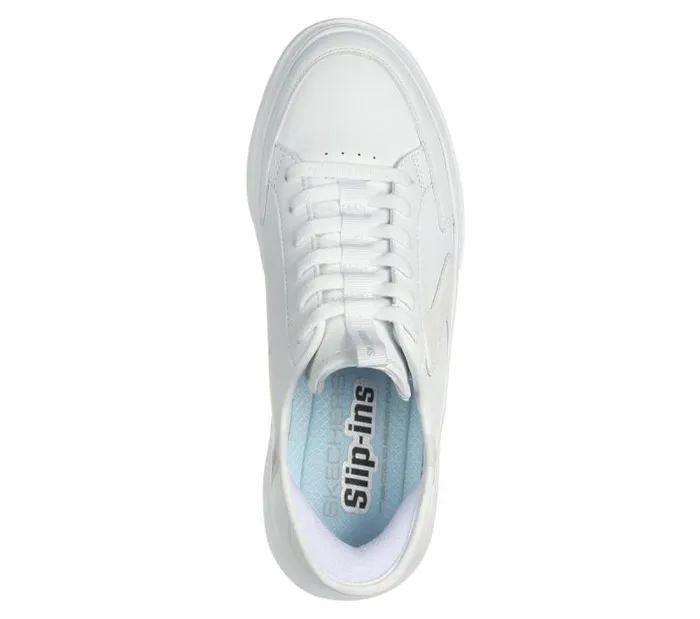 Skechers Skechers Slipins Cordova Classic 8211 New Reign White Women Casual Sneakers