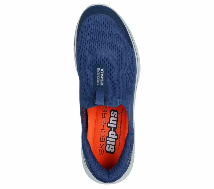Skechers Skechers Slipins GO WALK 7 8211 Easy On Evolution Navy Men Athletic Sneakers