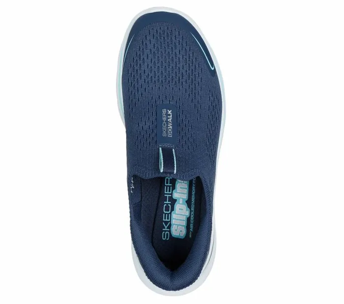 Skechers Skechers Slipins GO WALK 7 8211 Sarai Navy Aqua Women Athletic Sneakers Skechers Skechers Slipins GO WALK 7 8211 Sarai Navy Aqua Women Athletic Sneakers