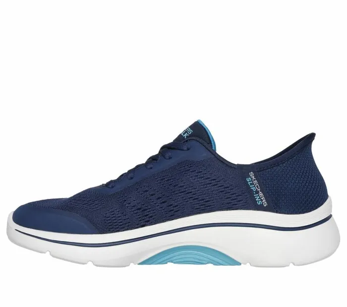 Skechers Skechers Slipins GO WALK Arch Fit 20 Navy Aqua Women Athletic Sneakers