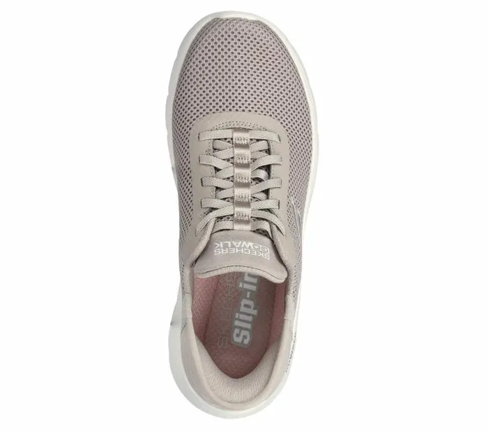 Skechers Skechers Slipins GO WALK Flex 8211 Grand Entry Taupe Women Casual Sneakers