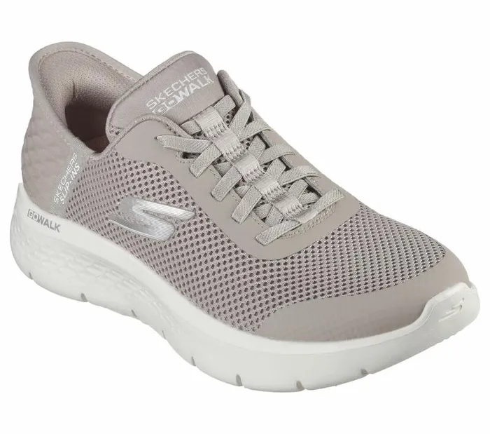 Skechers Skechers Slipins GO WALK Flex 8211 Grand Entry Taupe Women Casual Sneakers