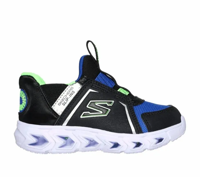 Skechers Skechers Slipins HypnoFlash 20 8211 Vexlux Black Lime Kids Athletic Shoes and Sneakers Skechers Skechers Slipins HypnoFlash 20 8211 Vexlux Black Lime Kids Athletic Shoes and Sneakers