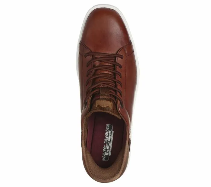 Skechers Skechers Slipins Mark Nason Casual Glide Cell Cognac Men Hands Free Slipins
