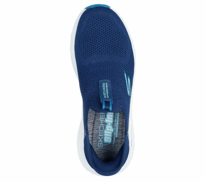 Skechers Skechers Slipins Max Cushioning Elite 20 Navy Blue Women Athletic Sneakers