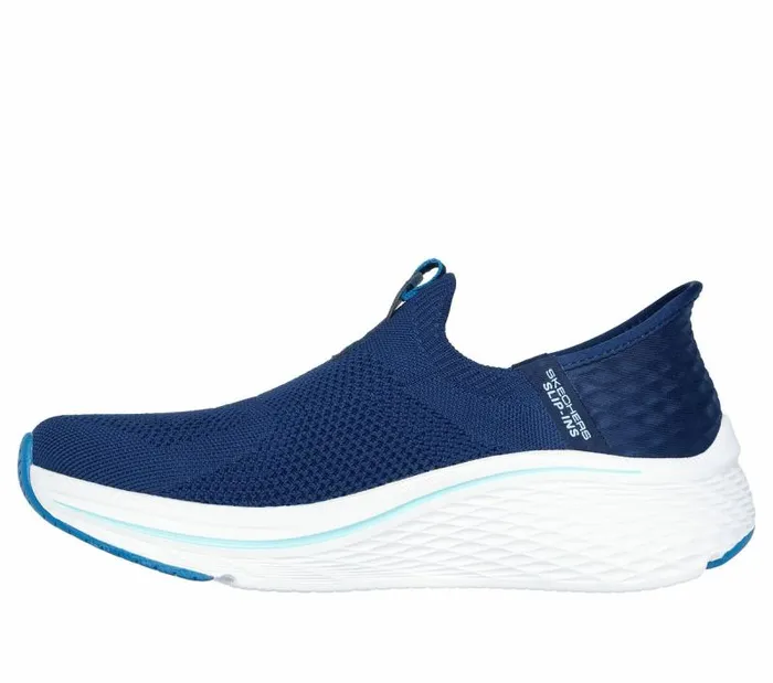 Skechers Skechers Slipins Max Cushioning Elite 20 Navy Blue Women Athletic Sneakers