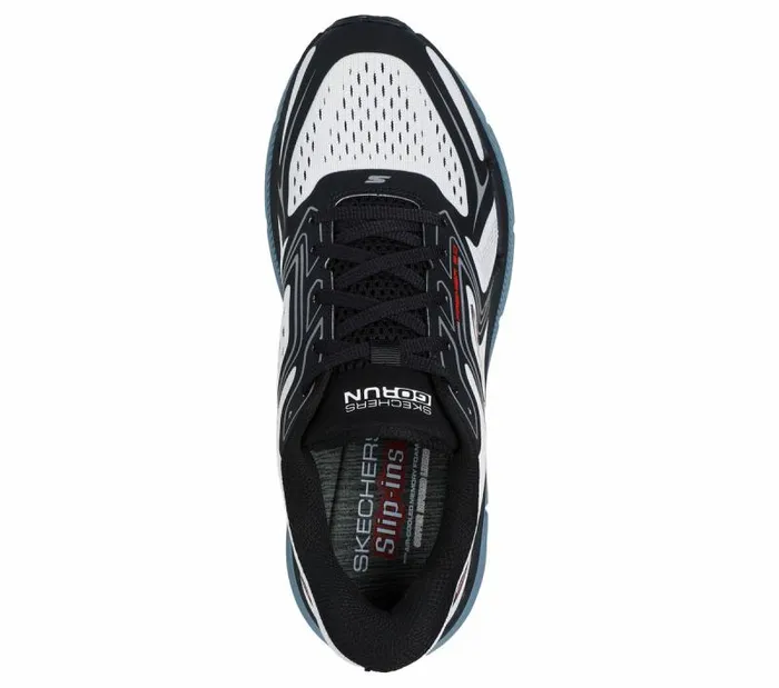 Skechers Skechers Slipins Max Cushioning Premier 20 8211 Continuous White Black Men Athletic Sneakers