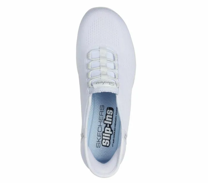 Skechers Skechers Slipins Newbury St 8211 Lightly White Women Casual Sneakers Skechers Skechers Slipins Newbury St 8211 Lightly White Women Casual Sneakers