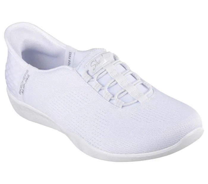 Skechers Skechers Slipins Newbury St 8211 Lightly White Women Casual Sneakers Skechers Skechers Slipins Newbury St 8211 Lightly White Women Casual Sneakers