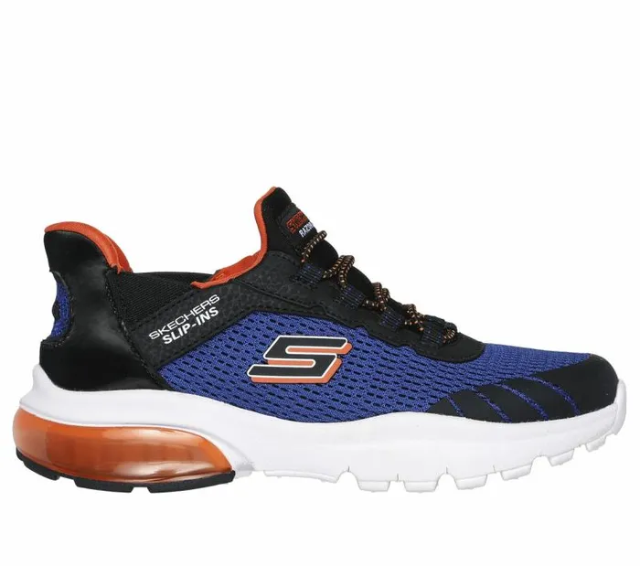 Skechers Skechers Slipins Razor Air 8211 HyperBrisk Royal Black Kids Athletic Shoes and Sneakers Skechers Skechers Slipins Razor Air 8211 HyperBrisk Royal Black Kids Athletic Shoes and Sneakers