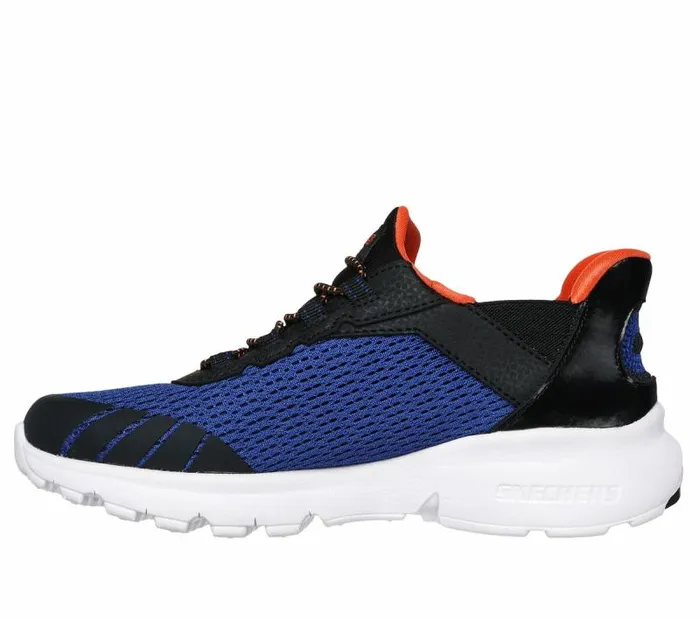 Skechers Skechers Slipins Razor Air 8211 HyperBrisk Royal Black Kids Athletic Shoes and Sneakers