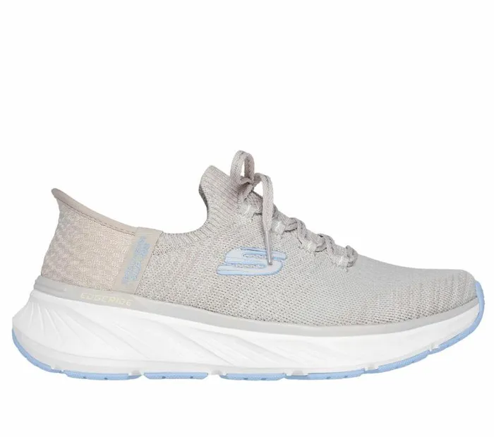Skechers Skechers Slipins Relaxed Fit Edgeride Natural Light Blue Women Athletic Sneakers Skechers Skechers Slipins Relaxed Fit Edgeride Natural Light Blue Women Athletic Sneakers