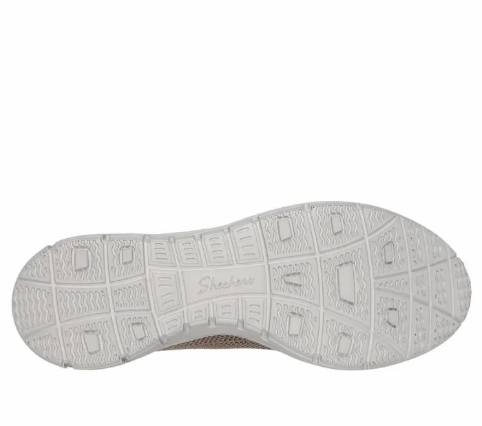 Skechers Skechers Slipins Seager 8211 Believe It Dark Taupe Women Flats
