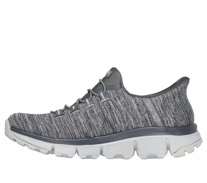 Skechers Skechers Slipins Summits AT 8211 Sespe Gray Pink Women Athletic Sneakers