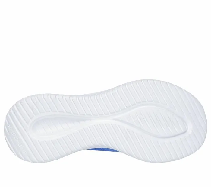 Skechers Skechers Slipins Ultra Flex 30 8211 Color Boost Blue Pink Kids Athletic Shoes and Sneakers