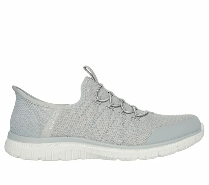 Skechers Skechers Slipins Virtue 8211 Glow Gray Women Casual Sneakers