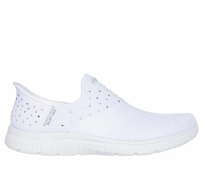 Skechers Skechers Slipins Virtue 8211 Starlight White Women Hands Free Slipins Skechers Skechers Slipins Virtue 8211 Starlight White Women Hands Free Slipins