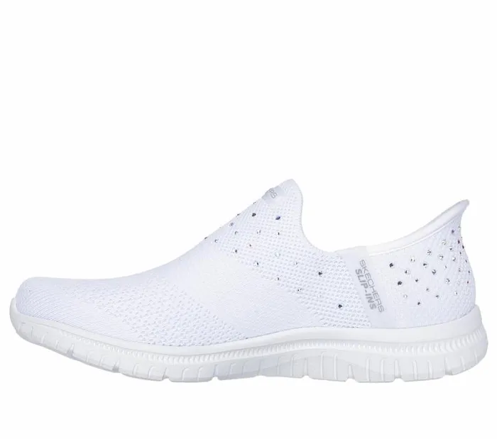 Skechers Skechers Slipins Virtue 8211 Starlight White Women Hands Free Slipins Skechers Skechers Slipins Virtue 8211 Starlight White Women Hands Free Slipins