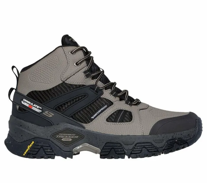 Skechers Terrabite Trekker Natural Black Men Boots