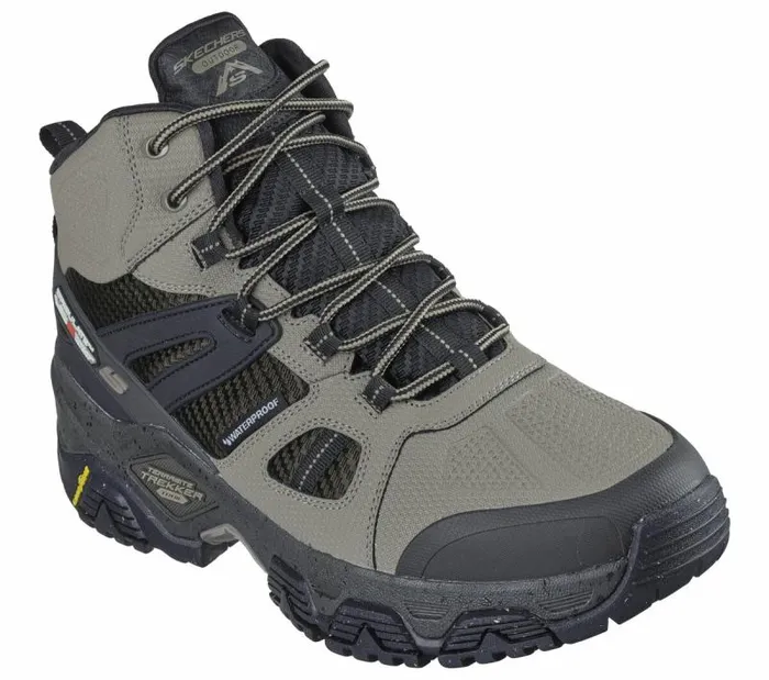 Skechers Terrabite Trekker Natural Black Men Boots Skechers Terrabite Trekker Natural Black Men Boots