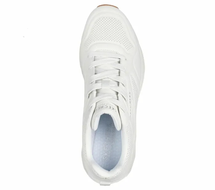 Skechers TresAir Uno 8211 AhMazing White Men Athletic Sneakers