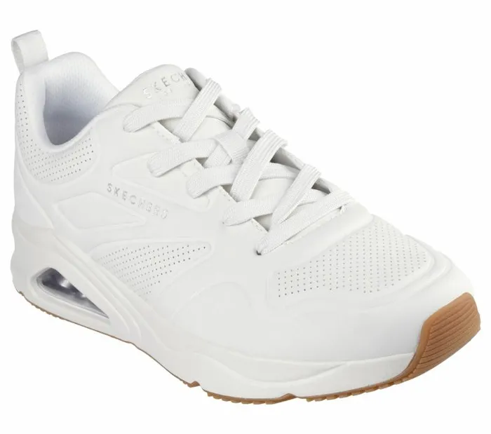Skechers TresAir Uno 8211 AhMazing White Men Athletic Sneakers