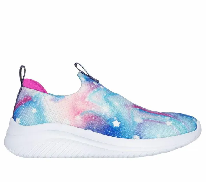 Skechers Ultra Flex 30 8211 Glowing Galaxy Navy Multi Kids Athletic Shoes and Sneakers Skechers Ultra Flex 30 8211 Glowing Galaxy Navy Multi Kids Athletic Shoes and Sneakers