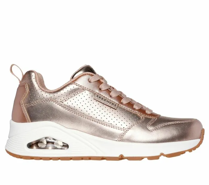 Skechers Uno 8211 Metallixs Rosegold Women Athletic Sneakers
