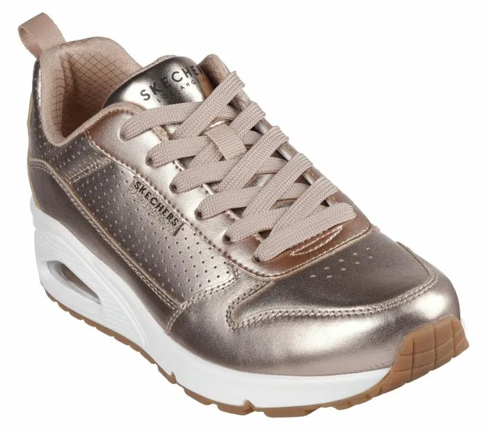 Skechers Uno 8211 Metallixs Rosegold Women Athletic Sneakers