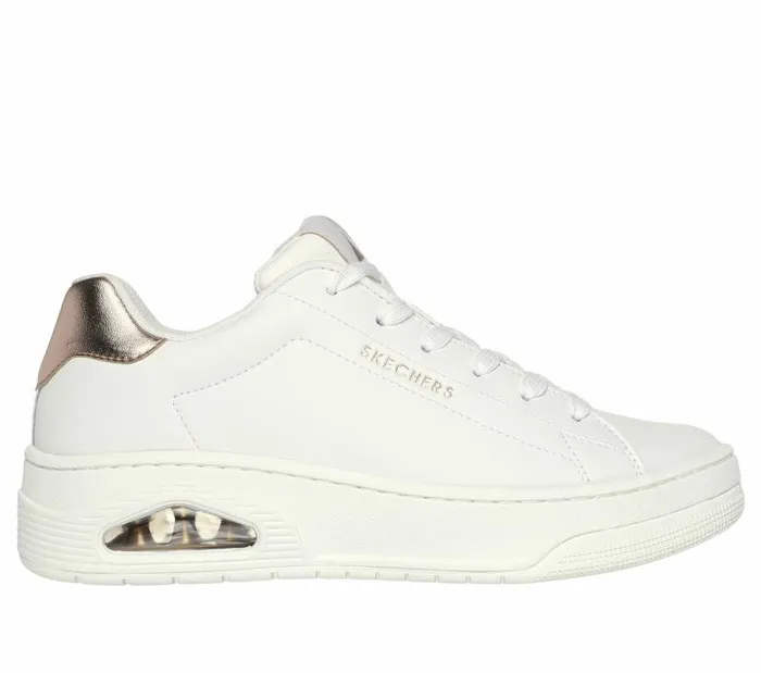 Skechers Uno Court 8211 Courted Air White Women Athletic Sneakers