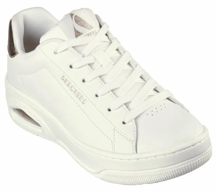 Skechers Uno Court 8211 Courted Air White Women Athletic Sneakers