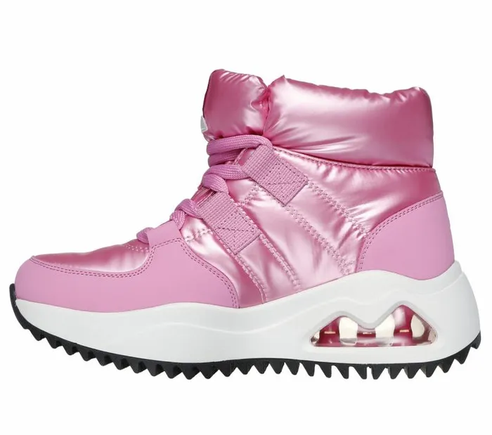 Skechers Uno Peaks 8211 Moon Puffz Pink Women Boots